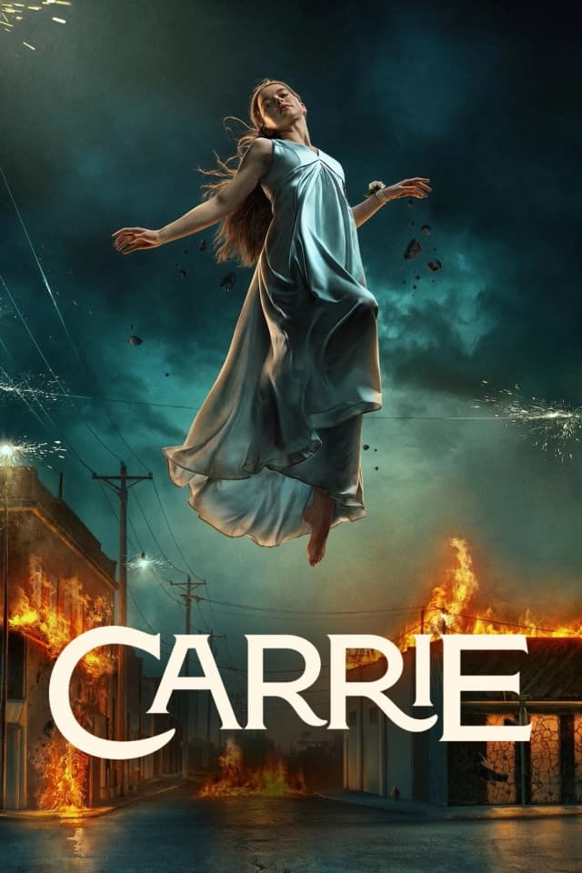 After her father's sudden, untimely death thrusts her into the unforgiving ecosystem of public high school, Carrie is forced to navigate a viral bullying scandal that tears through her community, the relentless pressure and casual cruelty of the social‑media age, and the awakening of mysterious telekinetic powers that rise alongside her adolescence.