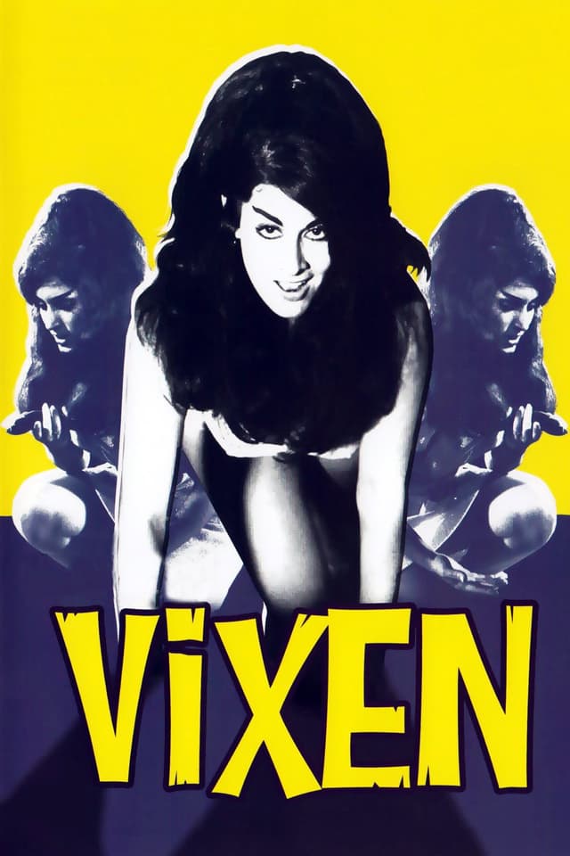 In a Canadian mountain resort, Vixen Palmer resides with her naive pilot husband Tom. While he's away flying in tourists, she sleeps with practically everybody including a husband and his wife, and even her biker brother. However, the only one she won't bed is her brother's friend... who is Black.