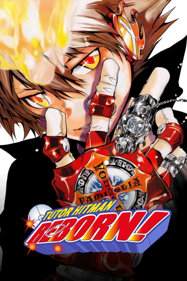Tsuna, a timid junior high student, is a failure at school, sports, and social life. But everything around Tsuna has been completely changed when a baby called Reborn, who claims to be an Italian hit man from Vongola family shows up! Reborn was sent to groom Tsuna for his future life as a mafia boss of the family!