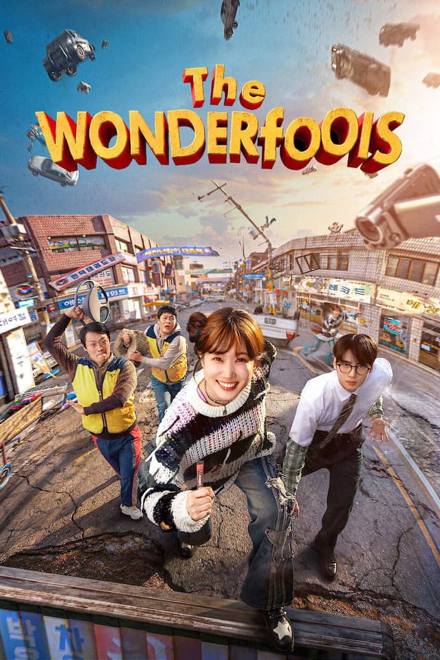 A goofy group of townies stumbles into superpowers and fights rising evil as doomsday panic grows in this wild, turn-of-the-century action comedy.