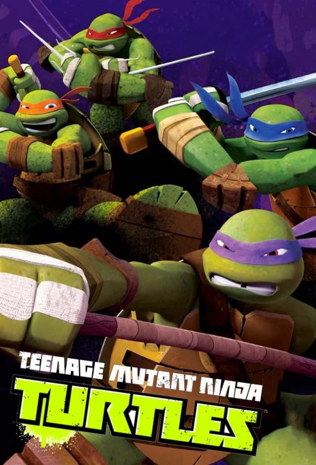 The Teenage Mutant Ninja Turtles are back in an all-new animated series on Nickelodeon! Surfacing topside for the first time on their fifteenth birthday, the titular turtles, Leonardo, Michelangelo, Raphael and Donatello, find that life out of the sewers isn't exactly what they thought it would be. Now the turtles must work together as a team to take on new enemies that arise to take over New York City.