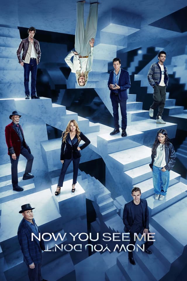 The original Four Horsemen reunite with a new generation of illusionists to take on powerful diamond heiress Veronika Vanderberg, who leads a criminal empire built on money laundering and trafficking. The new and old magicians must overcome their differences to work together on their most ambitious heist yet.