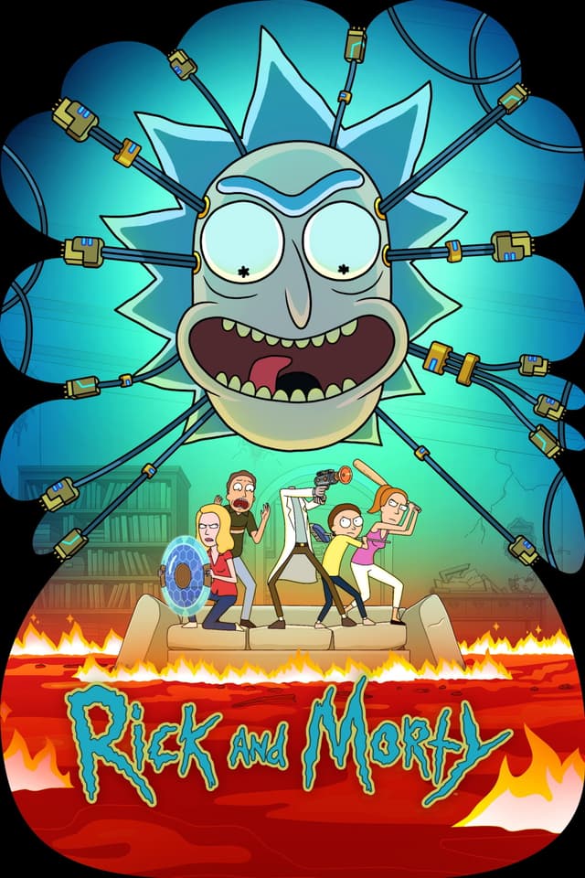 Follows a sociopathic genius scientist who drags his inherently timid grandson on adventures across the universe.