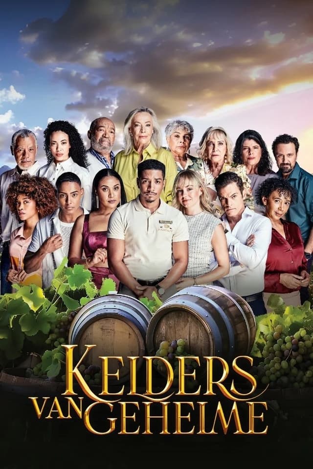 Kelders van Geheime (Cellars of Secrets) is a South African, Afrikaans-language telenovela based on the wheeling's and dealings of the community that lives on Soebatskloof (a wine farm in the Cape). The series focuses on three families: the Abrahams, Syster and Marais households. These families will have to stand together, agree (or agree to disagree), and work together to earn their bread and butter – and a glass of wine.
