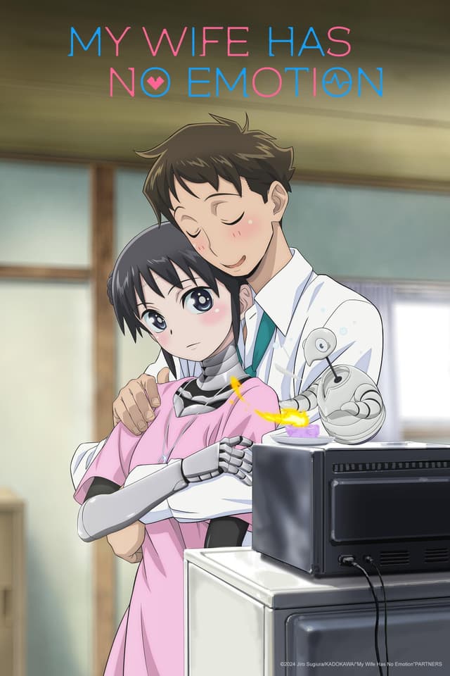 Takuma isn’t the most exciting guy. He’s awkward, single, and does nothing but go to work and come home. Tired of doing chores, he decides to buy a housekeeping robot named Mina. She can cook and clean perfectly, and the two get to know each other better over time. Soon, Takuma starts to fall for Mina! But could a robot ever love him back?