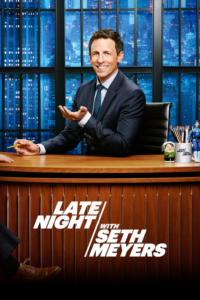 Seth Meyers, who is "Saturday Night Live's" longest serving anchor on the show's wildly popular "Weekend Update," takes over as host of NBC's "Late Night" — home to A-list celebrity guests, memorable comedy and the best in musical talent. As the Emmy Award-winning head writer for "SNL," Meyers has established a reputation for sharp wit and perfectly timed comedy, and has gained fame for his spot-on jokes and satire. Meyers takes his departure from "SNL" to his new post at "Late Night," as Jimmy Fallon moves to "The Tonight Show".