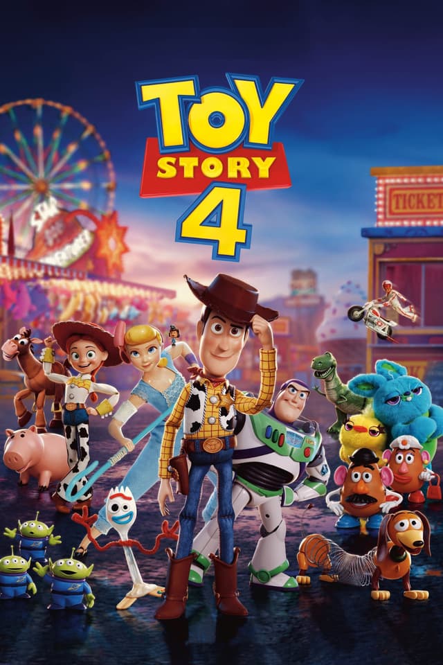 Woody has always been confident about his place in the world, devoted to taking care of his kid—whether that's Andy or Bonnie. But after Bonnie creates a reluctant new toy called "Forky", a road trip adventure alongside old and new friends challenges everything Woody believes about loyalty, purpose, and what it truly means to be a toy.